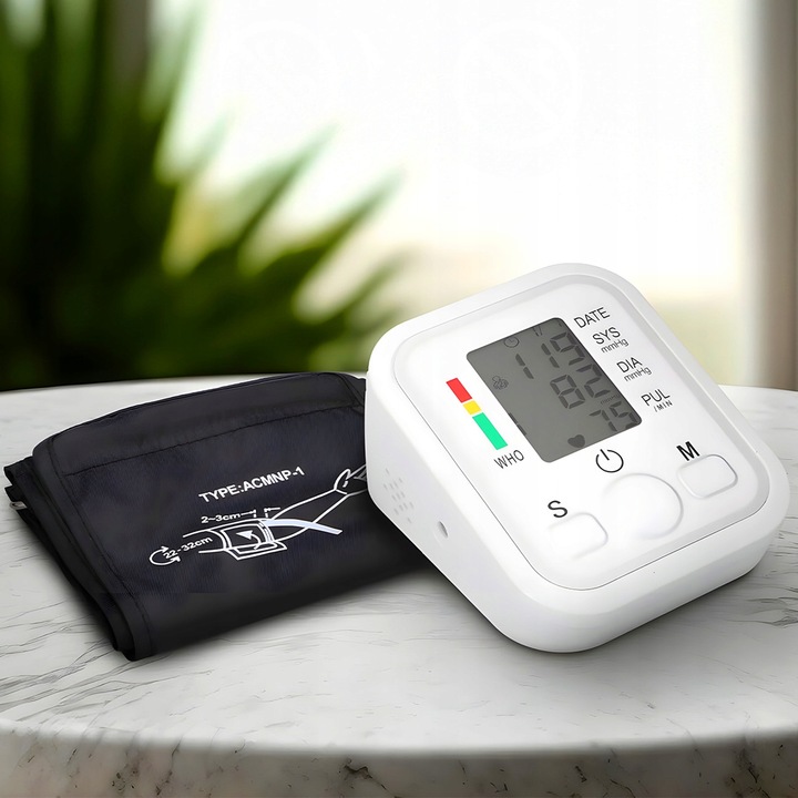 CIŚNIENIOMIERZ NARAMIENNY ELEKTRONICZNY AUTOMATYCZNY CZYTELNY EKRAN LCD