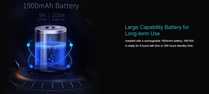 Telefon stacjonarny Fanvil W610W VoIP WiFi