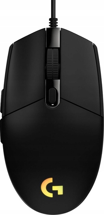 Mysz przewodowa Logitech G102 Czarna USB 8000DPI sensor optyczny LIGHTSYNC
