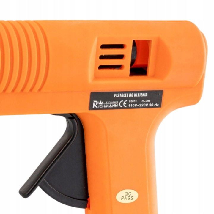 PISTOLET DO KLEJU NA GORĄCO 150W Z REGULACJĄ TEMPERATUR 5 STOPNIOWY