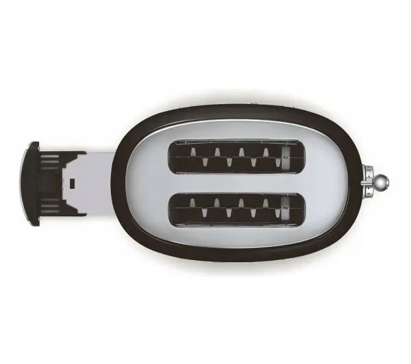 Toster dwuszczelinowy do pieczywa Smeg TSF01BLEU 950W 2 Tosty Czarny