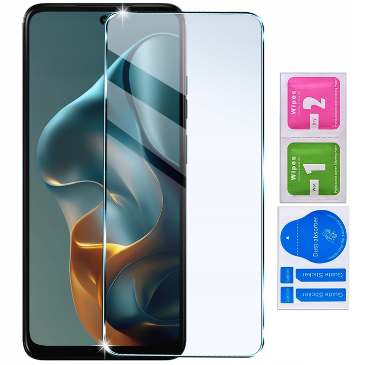 Etui z klapką do Motorola Moto G05 |E15 |G15 |Power Zamykane Futerał +Szkło