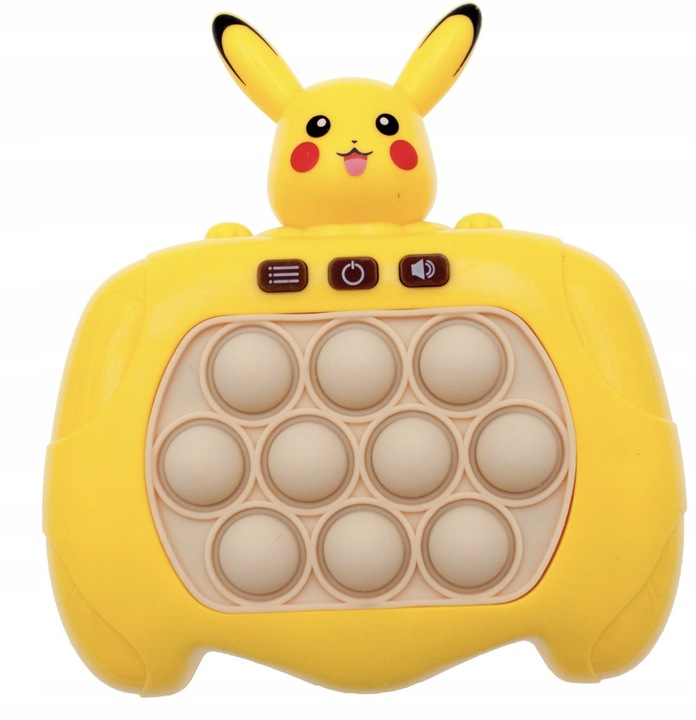 GRA POP IT ELEKTRYCZNA ANTYSTRESOWA ZRĘCZNOŚCIOWA świeci dźwięk popit PL