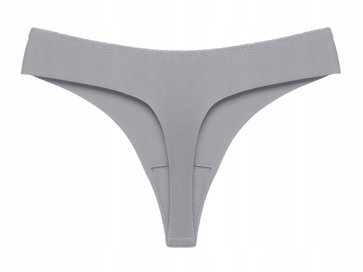 6x Bezszwowe cięte laserowe stringi majtki damskie nieodzanczające kolory