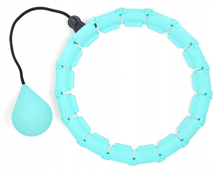 HULA HOP ODCHUDZAJĄCE Z OBCIĄZENIEM OBCIĄŻNIKIEM SMART Z WYPUSTKAMI HULAHOP