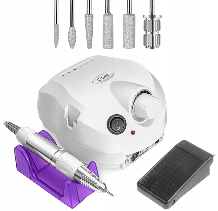 Frezarka Do Paznokci Manicure Super Mocna 65W Profesjonalna Clavier