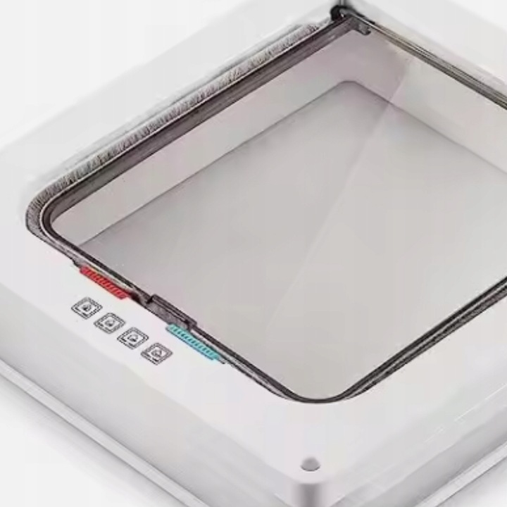 DRZWICZKI WAHADŁOWE DLA KOTA PSA DRZWI DWUSTRONNE Z KLAPĄ 4 SPOSOBY XL