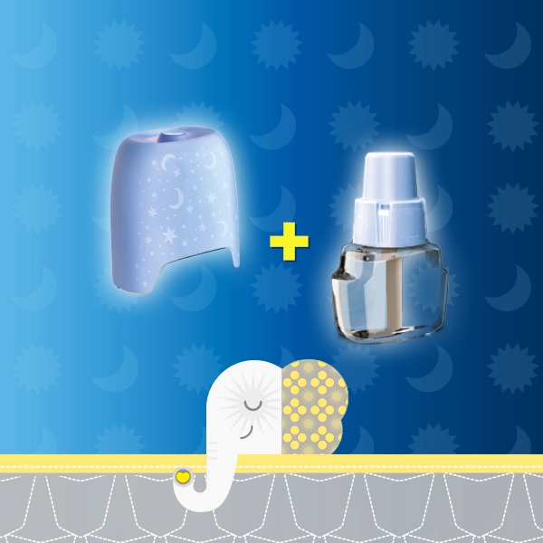 RAID ELEKTROFUMIGATOR OWADOBÓJCZY NA KOMARY BEZPIECZNY DLA DZIECI OD 1