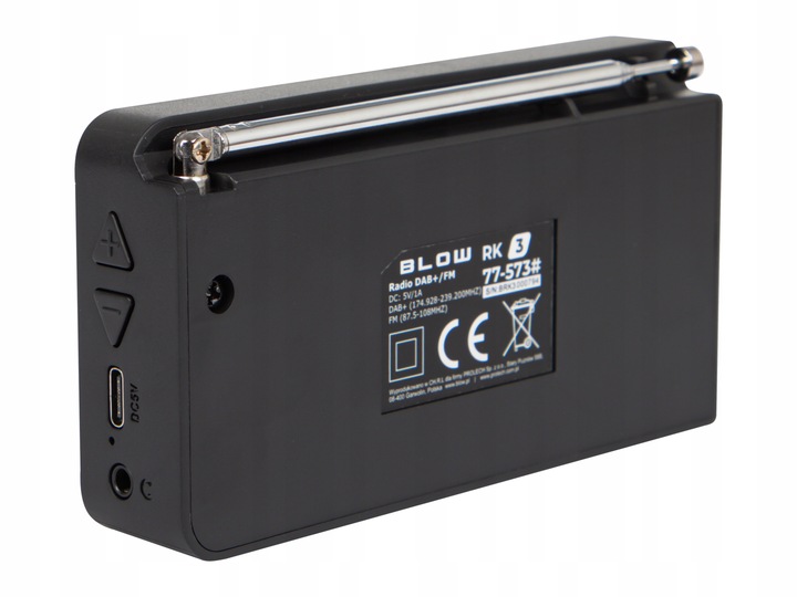 RADIO CYFROWE KUCHENNE BUDOWLANE PRZENOŚNE LCD BLUETOOTH DAB+ FM AUX