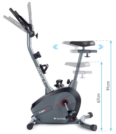 ROWER stacjonarny magnetyczny FLASH rowerek TRENINGOWY SAPPHIRE do 120KG