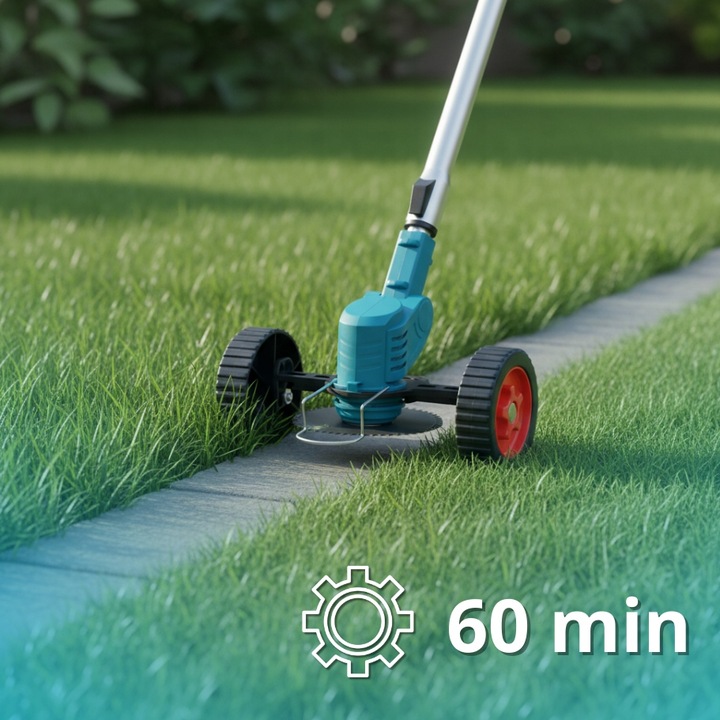 PODKASZARKA AKUMULATOROWA KOSA WYKASZARKA DO TRAWY MOCNA KOSIARKA 2X
