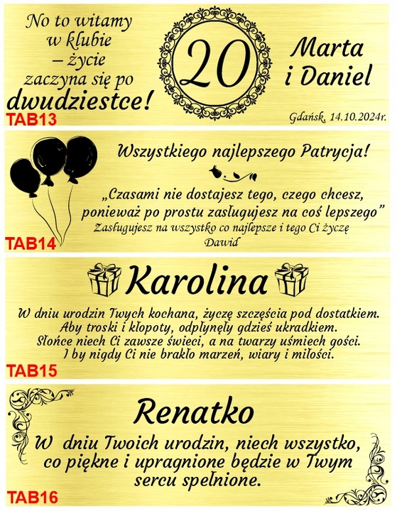 Prezent Na Dzień Babci i Dziadka Długopis Parker Jotter GT z GRAWEREM