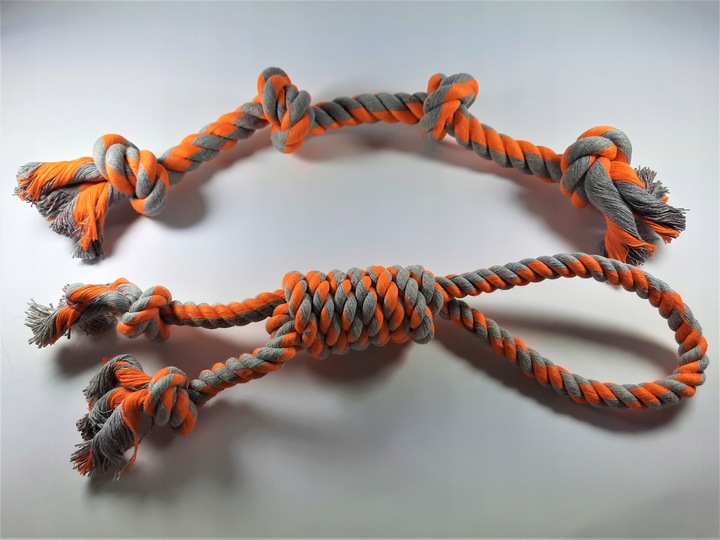 Masywny Duży zestaw zabawek dla psa szarpak, piłka