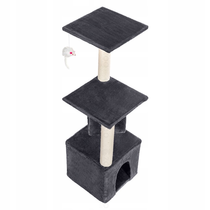 Drapak dla kota słupek 91cm drzewko 5 poziomów budka walec platforma