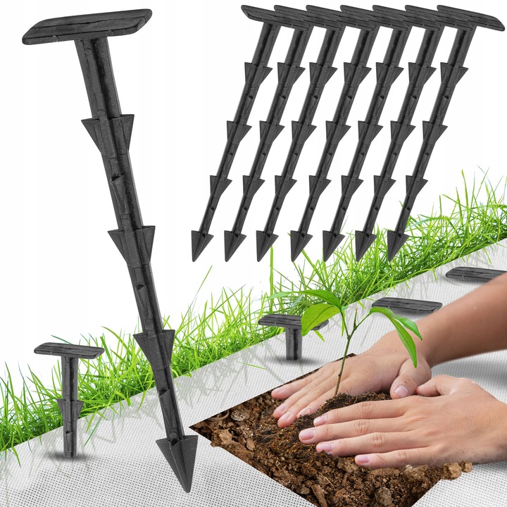 Szpilki/kołki do agrowłókniny kotwa 100szt x 200mm