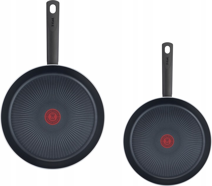 Patelnie TEFAL HARD TITANIUM 20 26cm 2 el gazowe