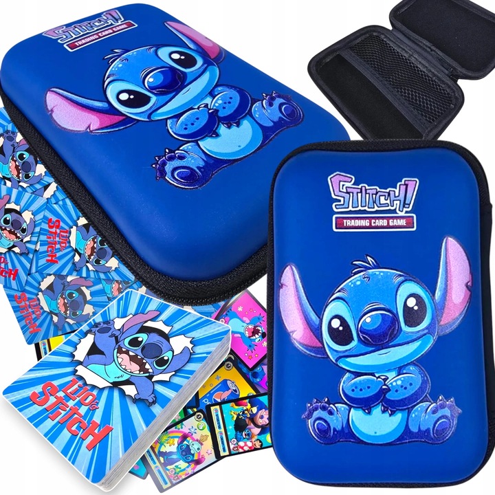 ETUI NA KARTY LILO I STICH + 45 KART LILO I STICH KOLEKCJONERSKIE