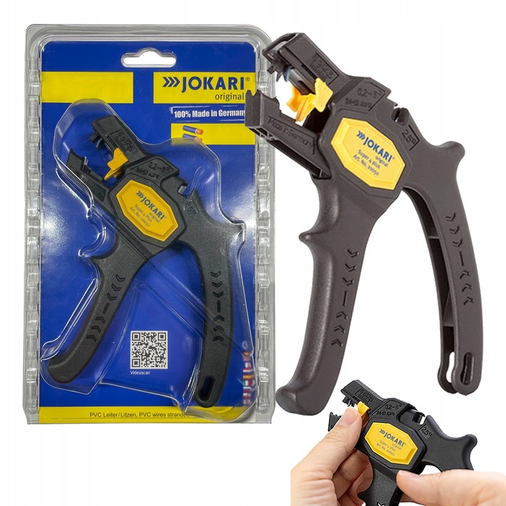 Ściągacz izolacji, szczypce automatyczne do kabli 0,2-6,0mm J20050