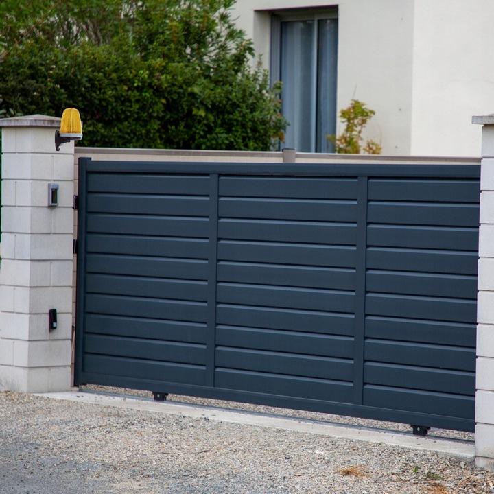 Uniwersalna Lampa sygnalizacyjna LED 12-230V do bramy KOGUT - Antena