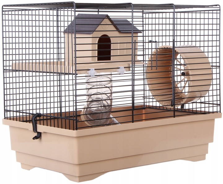 KLATKA DLA CHOMIKA MYSZY DOMEK KOŁOWROTEK TUNELE