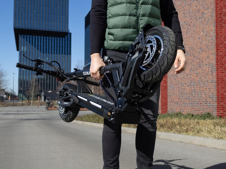 HULAJNOGA ELEKTRYCZNA TECHLIFE Q3 Z KONTROLĄ RODZIELSKĄ 1365W kukirin