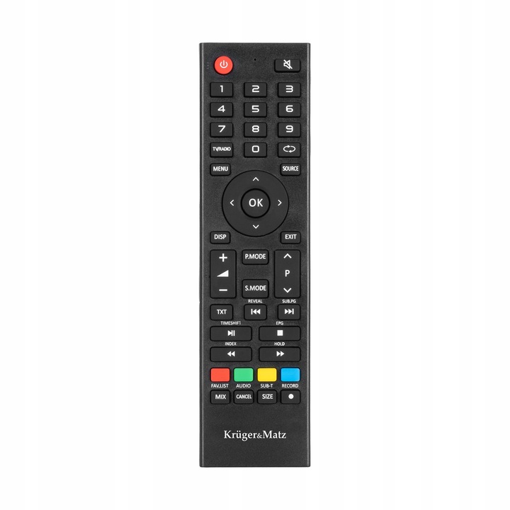 Telewizor Kruger&Matz 24" HD DVB-T2 H.265 HEVC 230/12V