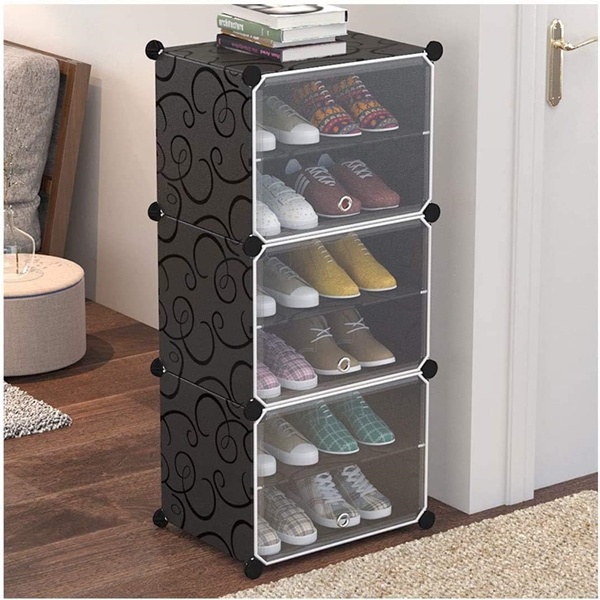 Szafka Modułowa Szafa Regał na Buty Półki Organizer Garderoba 6