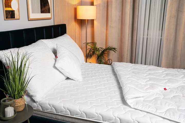 Poduszka SOFTI 70x80 Puszysta wygodna zamek PIKOWANA GRUBA