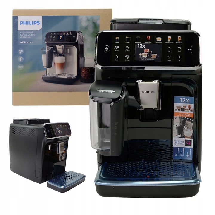 Ekspres ciśnieniowy PHILIPS EP4441/50 LatteGo automatyczny 1500W 15