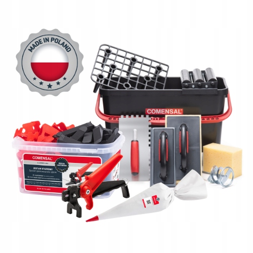 COMENSAL Wiadro glazurnicze M+ zestaw do fugowania