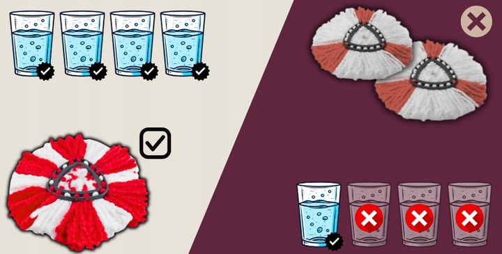 6x WKŁAD DO MOPA OBROTOWEGO VILEDA TURBO ZAPAS KOŃCÓWKA NOWY MEGA CHŁONNY