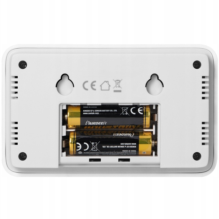 CZUJNIK CZADU TLENKU WĘGLA CZUJKA CO TERMOMETR CERTYFIKOWANY TUV + BATERIE