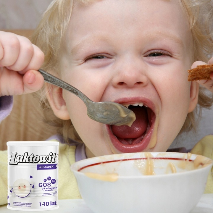 Mleko Modyfikowane Odżywcze Niejadek Laktowit 1-10 lat 400 g