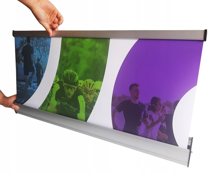ROLL-UP ROLLUP 100x200 reklama STANDARD FRONTLIT
