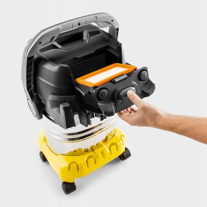 ODKURZACZ PRZEMYSŁOWY KARCHER KWD 6 PREMIUM 1300 W gniazdo elektronarzędzi