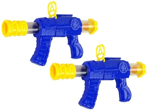 GŁODNA KACZKA STRZELANIE DO CELU 2 PISTOLETY KULKI