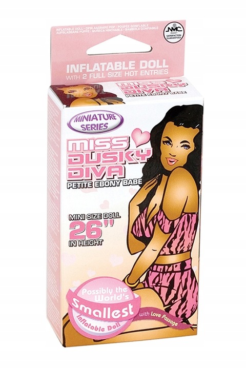 SEX LALKA MIŁOŚCI CZARNA DMUCHANA DO KOCHANIA