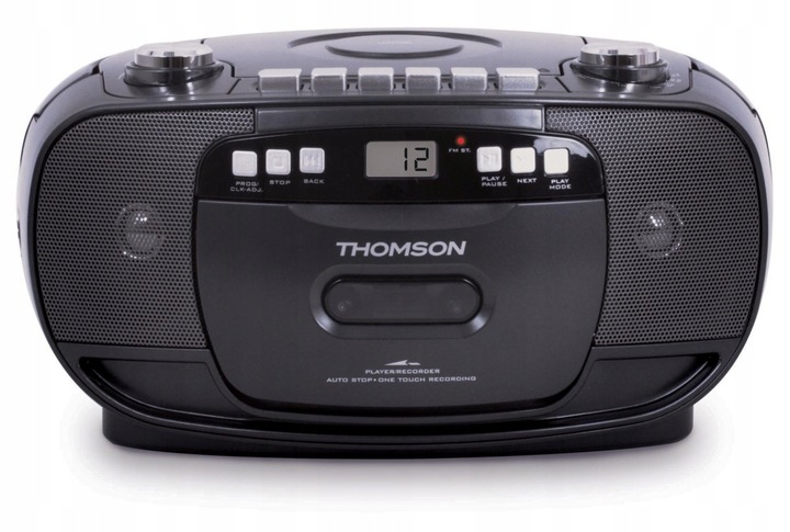 Radiomagnetofon Thomson RK200CD przenośny odtwarzacz CD kaset radio FM