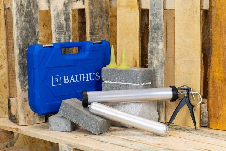 PISTOLET WYCISKACZ do SILIKONU Uszczelniaczy Mas 600ml WYTRZYMAŁY