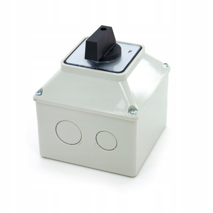 ŁĄCZNIK KRZYWKOWY 32A LEWO PRAWO W OBUDOWIE IP65