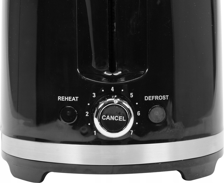 Toster Lund 67500 czarny 850 W