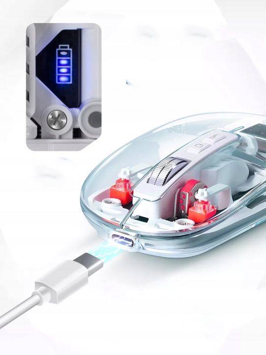 Myszka bezprzewodowa Defender IXES MM-999 optyczna 2400dpi 2.4GHz Bluetooth