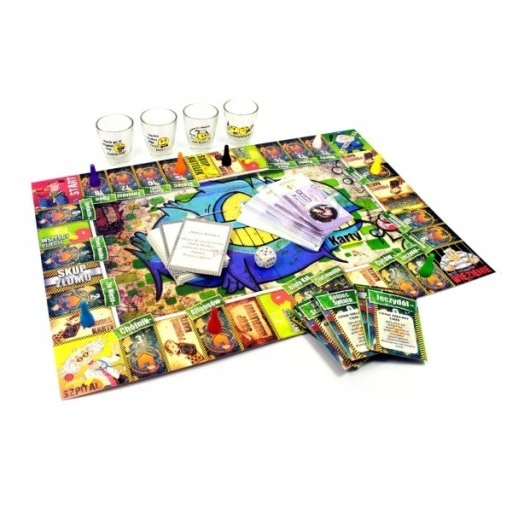 GRA PLANSZOWA ŻULOBIZNES Z KIELISZKAMI TOWARZYSKA