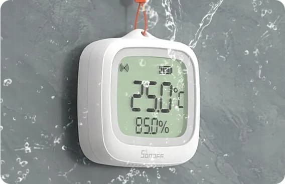 SNZB-02WD Zewnętrzny Czujnik Temperatury i Wilgotności Zigbee 3.0 LCD