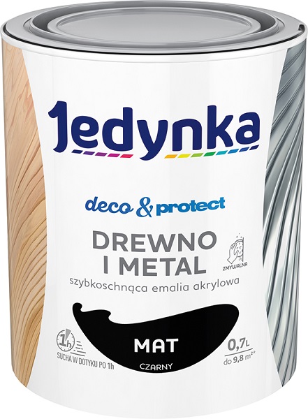JEDYNKA DECO&PROTECT EMALIA AKRYLOWA MAT 0,7L