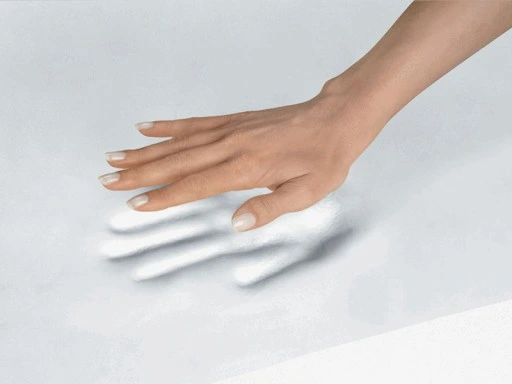 PODUSZKA LĘDŹWIOWA PÓŁWAŁEK POD KRĘGOSŁUP MEMORY