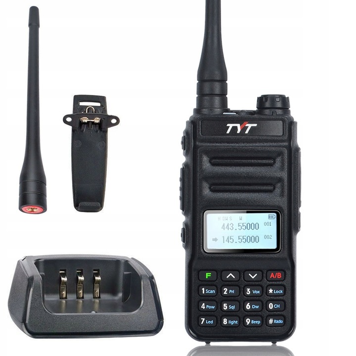 Baofeng P15UV KRÓTKOFALÓWKA RADIOTELEFON WALKIE TALKIE SKANER VHF UHF