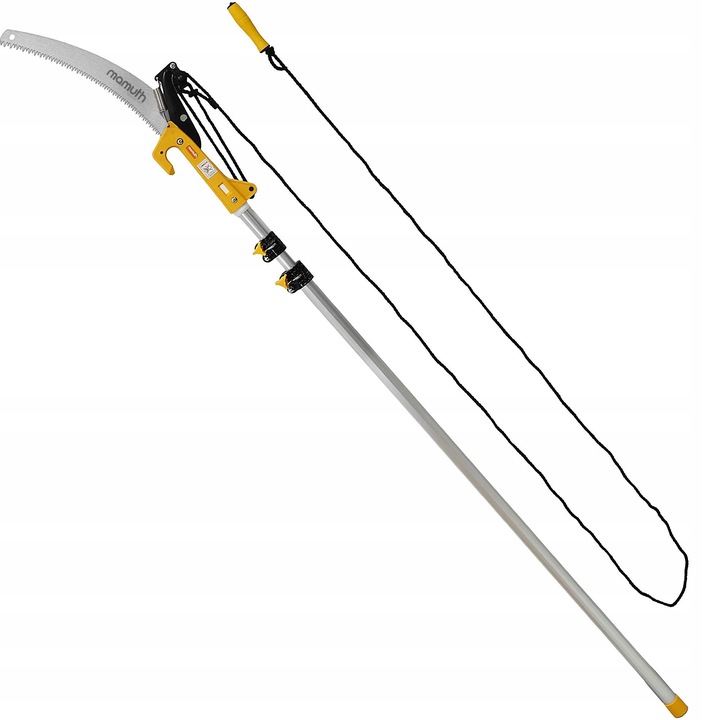 PIŁA TELESKOPOWA Z SEKATOREM NA TRZONKU 3,75m 375cm DO GAŁĘZI 2w1