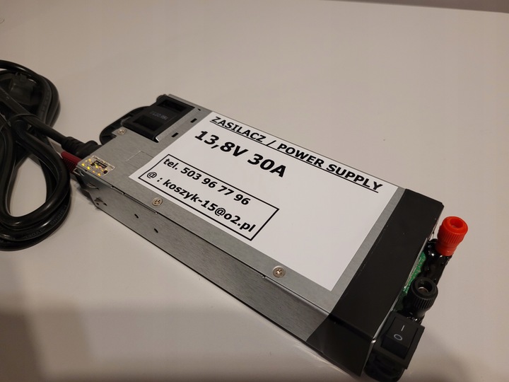 Zasilacz 13,8V 30A CB RADIO RADIO KF G24M FV