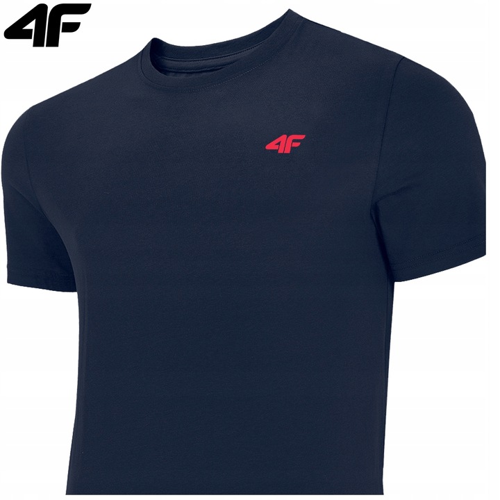 KOSZULKA MĘSKA 4F T-SHIRT BAWEŁNIANY PODKOSZULEK SPORTOWY CO DZIEŃ
